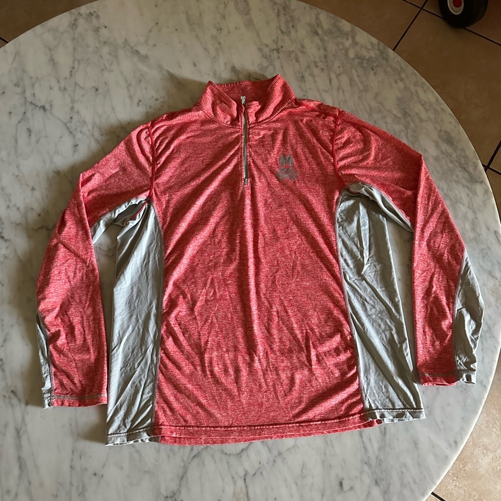 Psycho Bunny Men’s 1/4 Zip Performance Pullover – Size XL